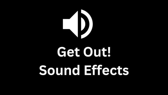 Get Out Sound Effects interface showcase